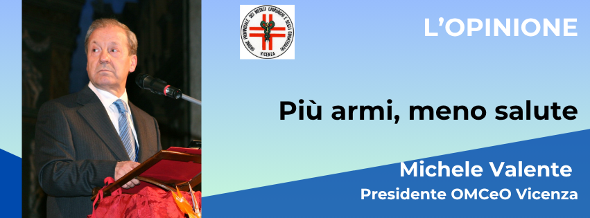 Clicca per accedere all'articolo L’OPINIONE - Più armi, meno salute